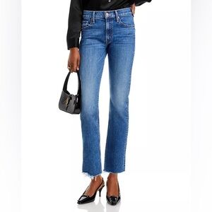 MOTHER The Mid Rise Rider Ankle Jeans in Local Charm